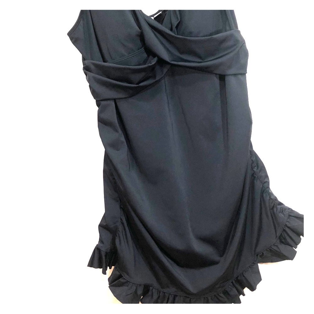Swimsuits for all Roman’s black swimsuit dress